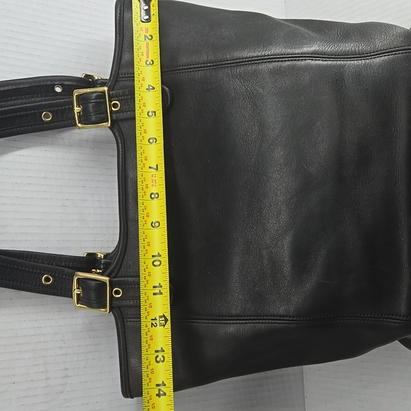 Vintage Coach Legacy 9090 Leather Black Tote - Picture 6 of 12